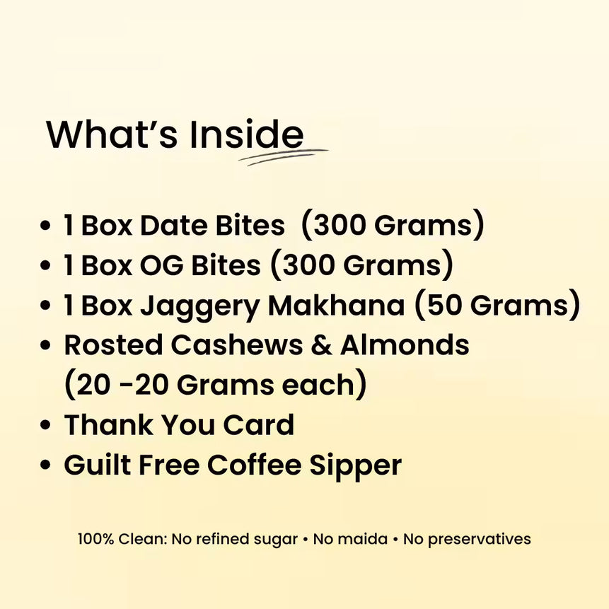 Healthy Diwali Gift Hamper – Premium Guilt Free Snacks | Thoughtful Gifting