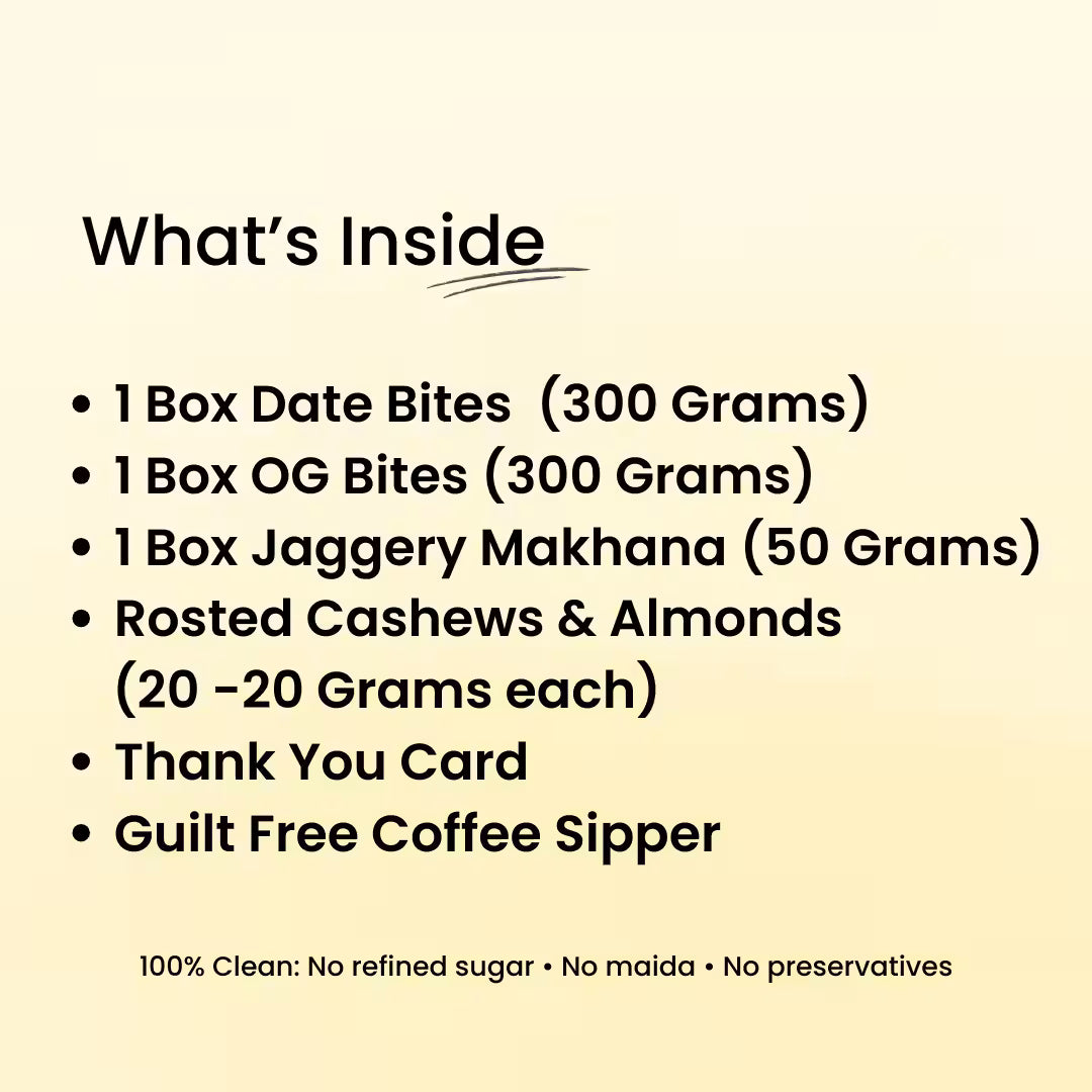 Healthy Diwali Gift Hamper – Premium Guilt Free Snacks | Thoughtful Gifting